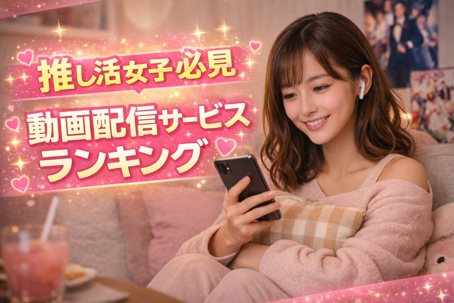 推し活女子必見の動画配信サービスランキング|限定コンテンツと舞台配信で選ぶならDMMプレミアムが1位